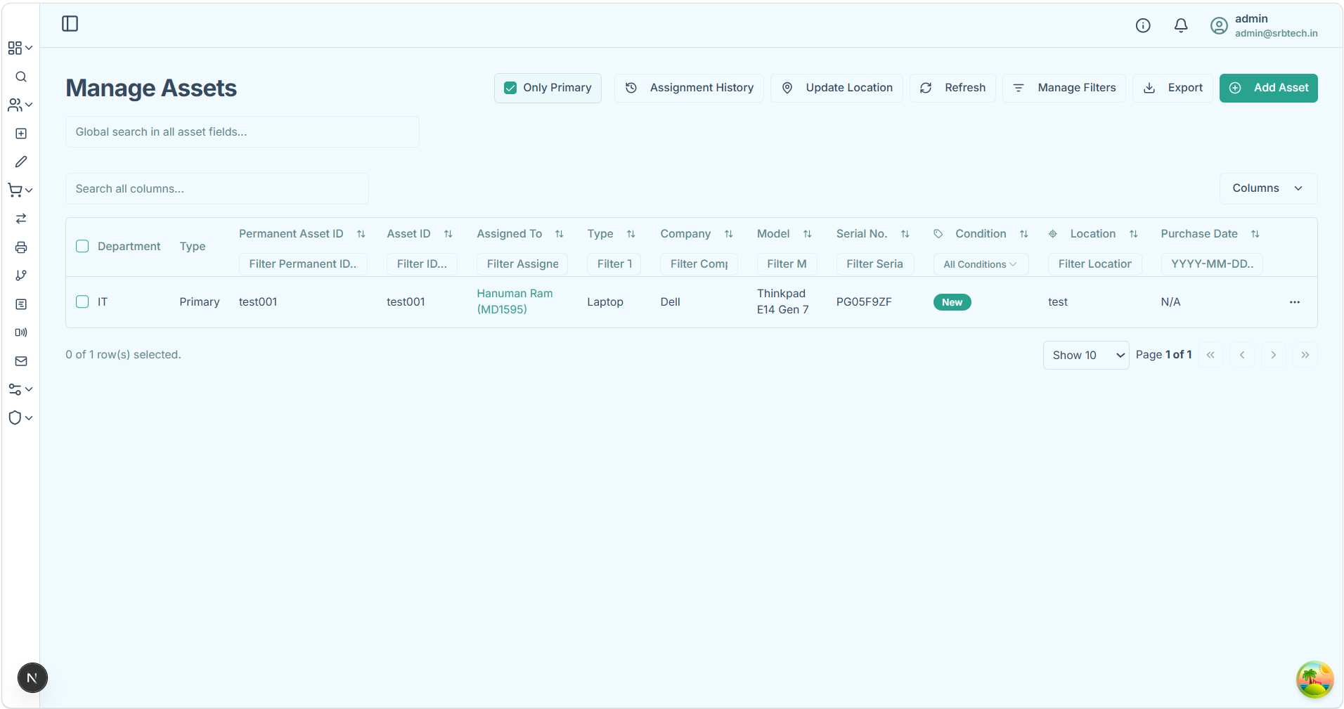 IT Asset Inventory Management